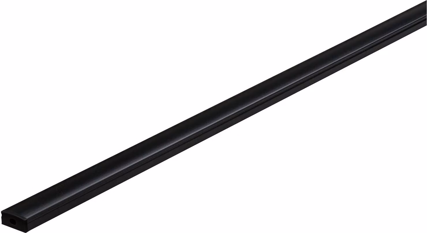 Striscia LED Paulmann Profilo Base Diffusore Nero 2m