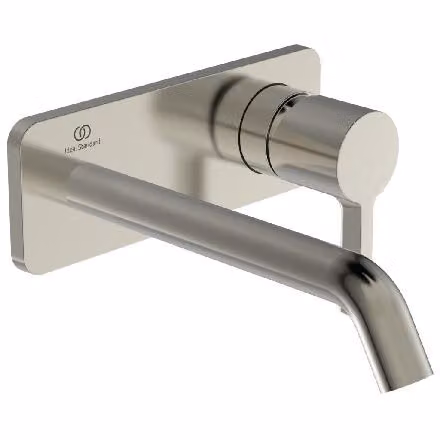 Ideal Standard Joy - Miscelatore da incasso per lavabo, bocca da 180 mm, Silver Storm A7380GN