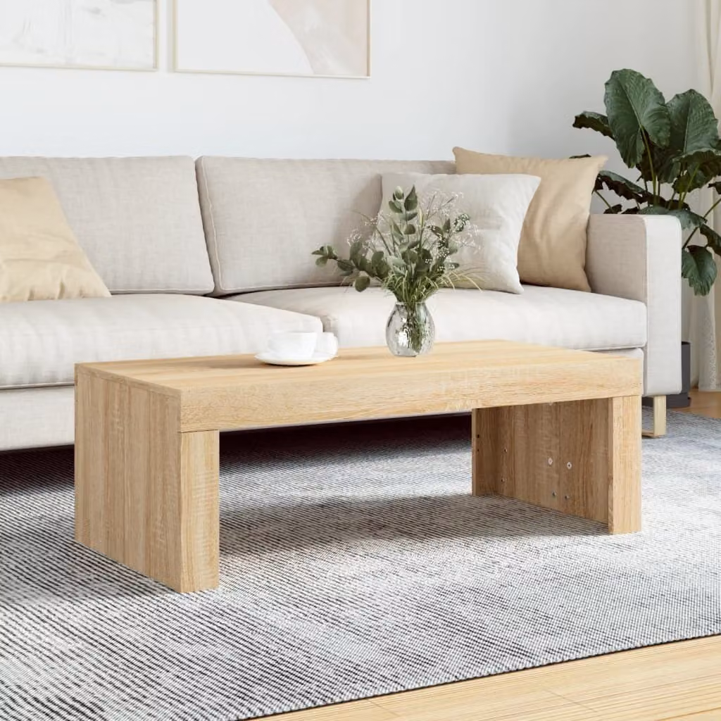 Maison Exclusive - Tavolino Sonoma in rovere 102x50x36 cm Materiale ligneo