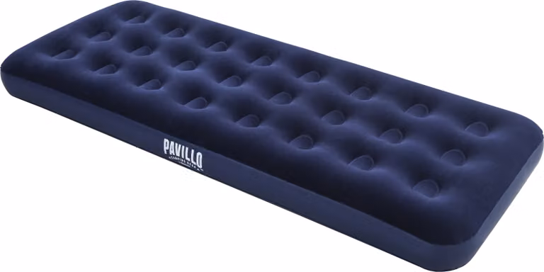 Bestway Materassino Floccato Singolo - Blu - 185x76x22 cm