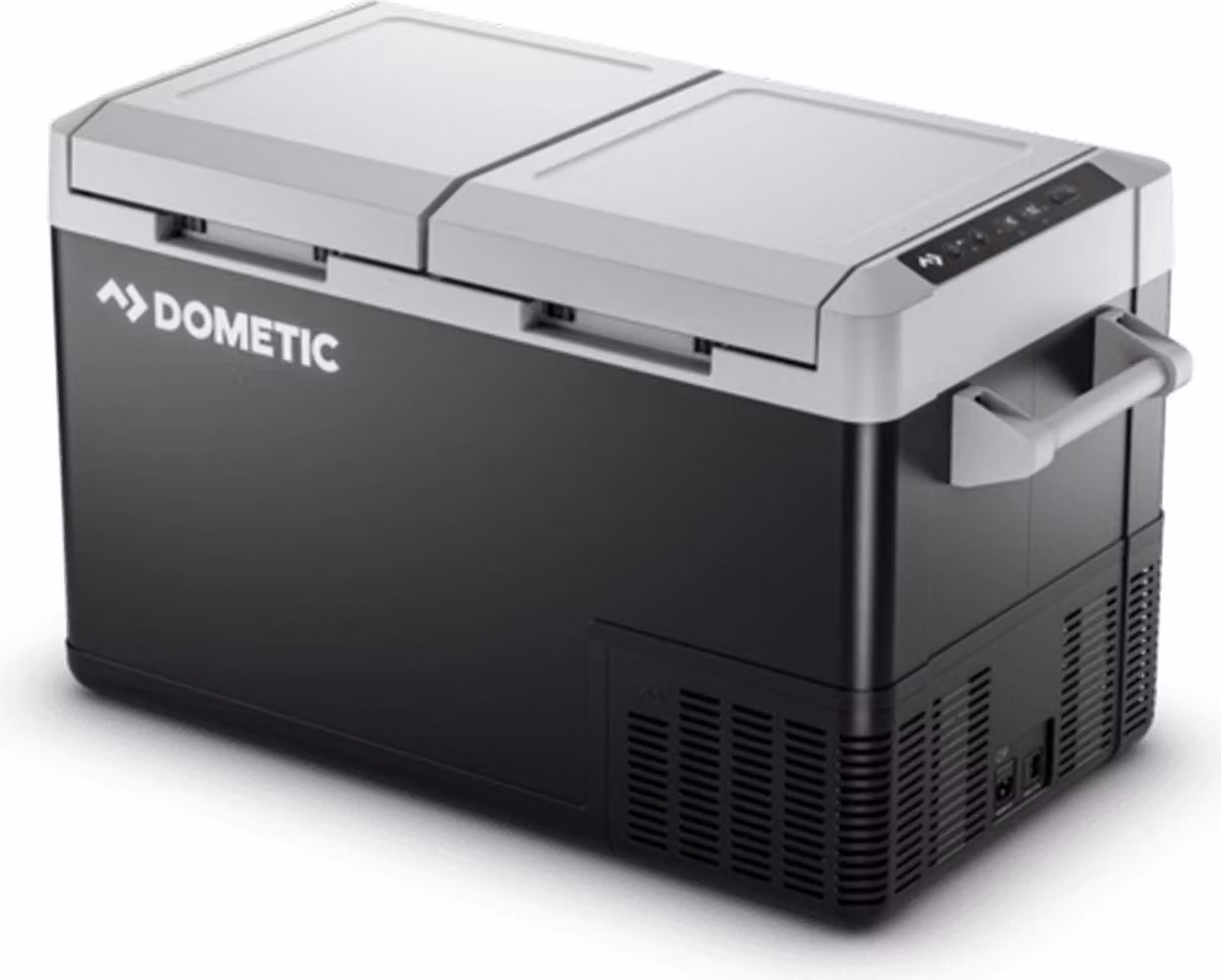 Frigorifero portatile Dometic CFF 70DZ EEK C A - G con compressore 12 V CC/230 V CA, grigio scuro, 70 l, +10 °C