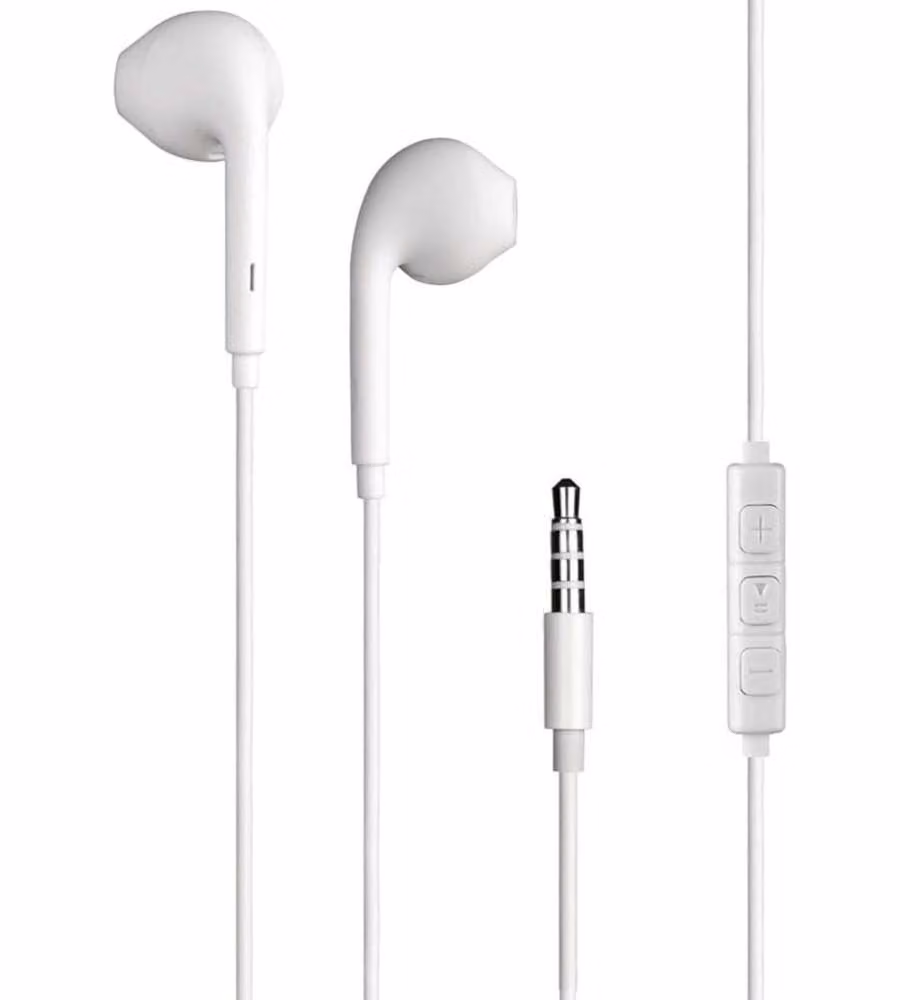 Auricolari con jack da 3,5 mm Bianco