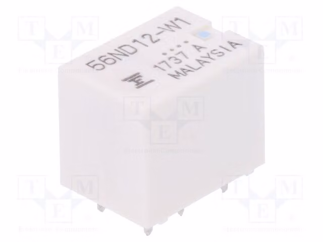 1 relè: elettromagnetico, 30A/14VDC. Bobina: 12VDC, 40A. Modello: FBR56ND12-W1. Elettromagnetico