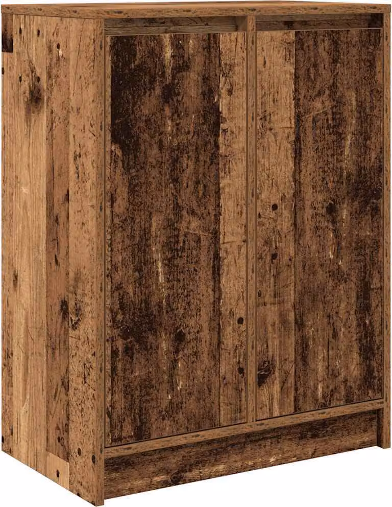 Credenza Legno Antico 57x34x76 cm in Legno Multistrato