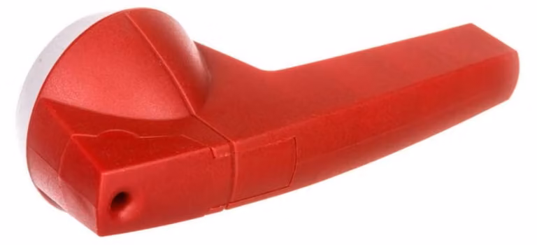 Bocca a pinza, 10 mm, montaggio diretto, rosso 1818111 EATON
