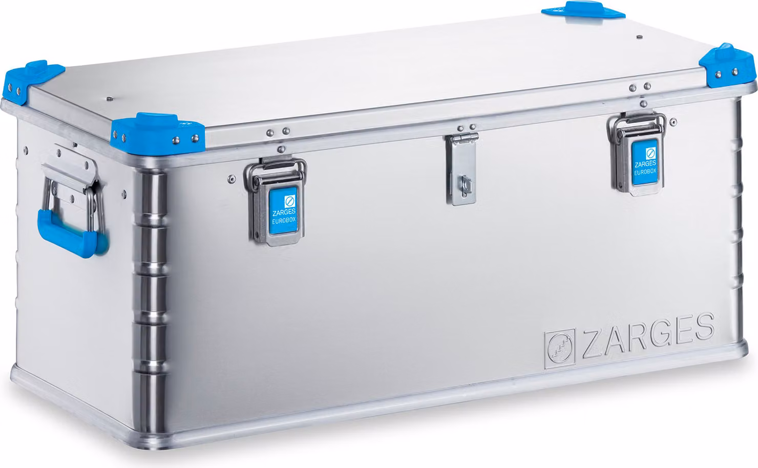 Cassetta portautensili Eurobox in alluminio - 800 x 400 x 340 mm - Capacità 81 L