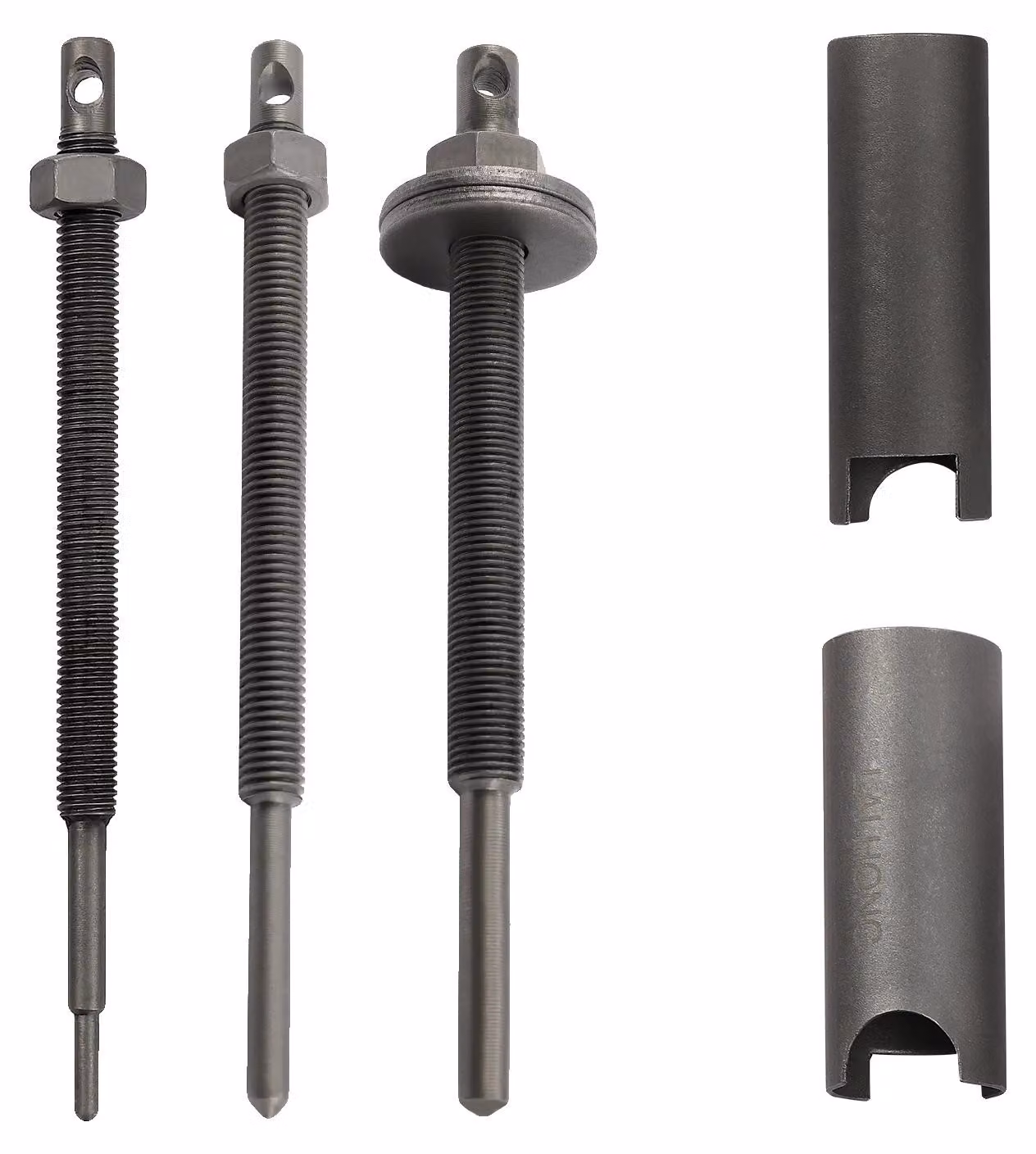 Set di estrattori per fusti di birra, composto da 8 utensili, realizzato Acciaio al carbonio resistente, colore nero
