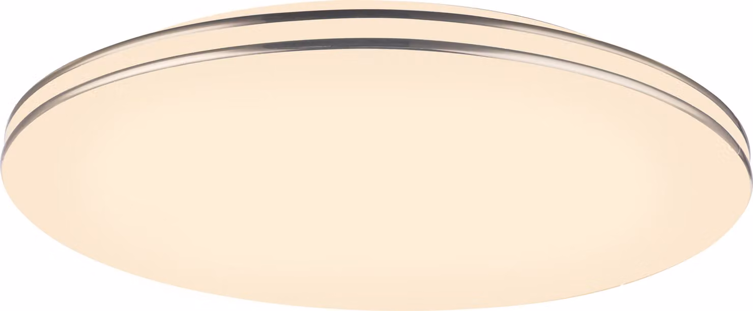 Globo Lighting plafoniera in metallo bianco, LED