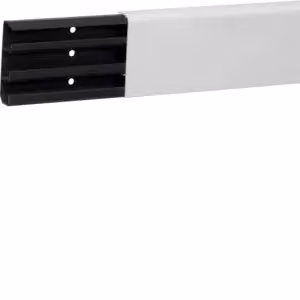 Canaletta per battiscopa da 2 metri 20x70 - Tubo per battiscopa 70x20 mm RAL9010 SL 20071 rws