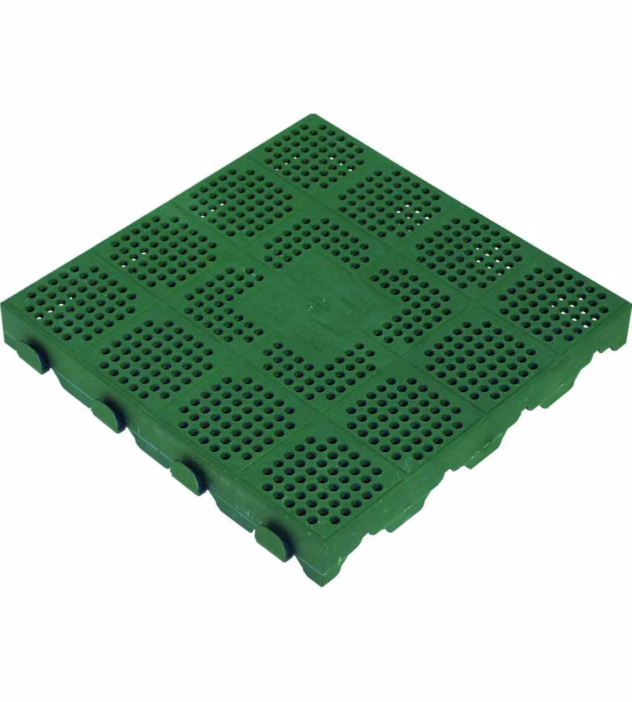 Art Plast Piastrella Polipropilene Verde - 40x40 cm