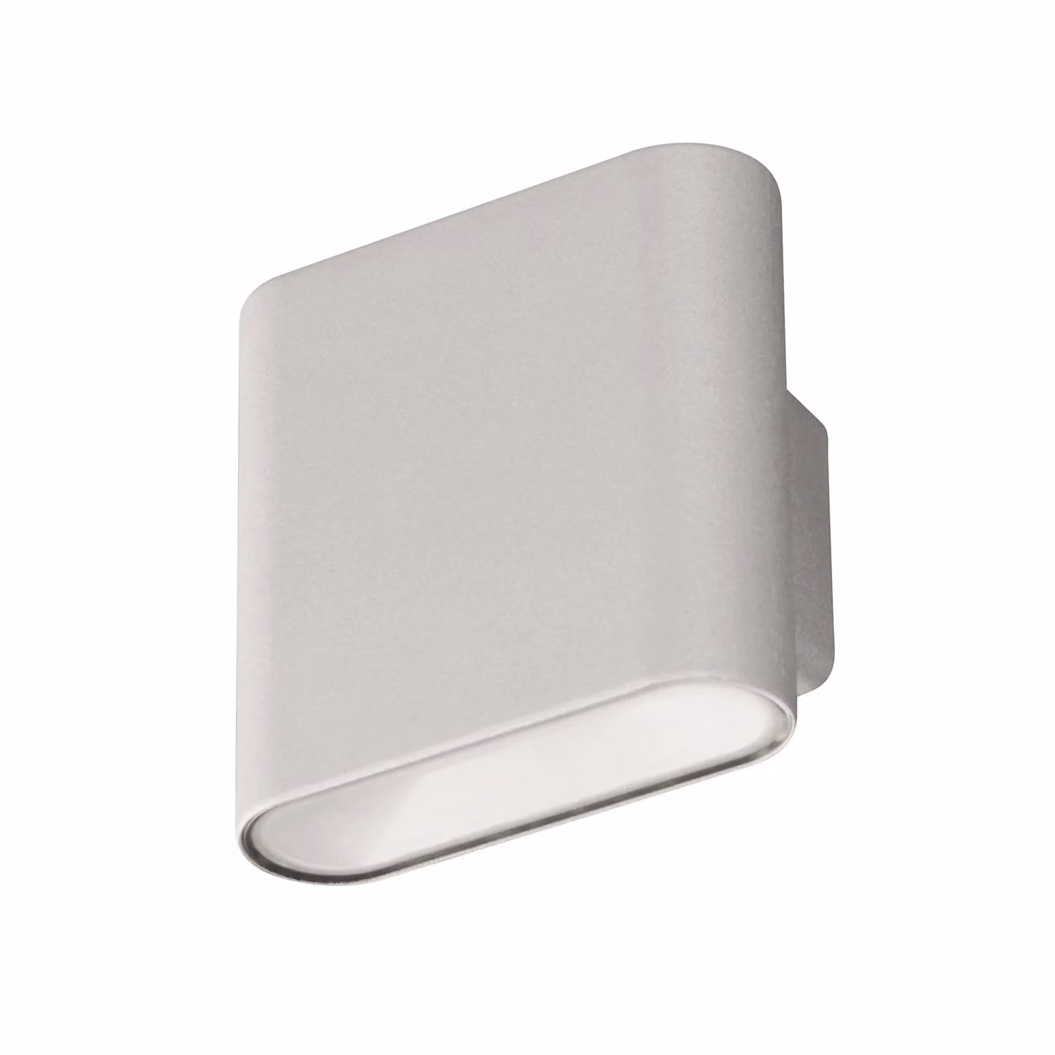 FH Lighting Lampada da parete ricaricabile a LED Magnetics, argento, su & giù, Magnetic, dimmerabile, Alluminio / Grigio / Zincato, Soggiorno / Sala da pranzo, Metallo, Moderno