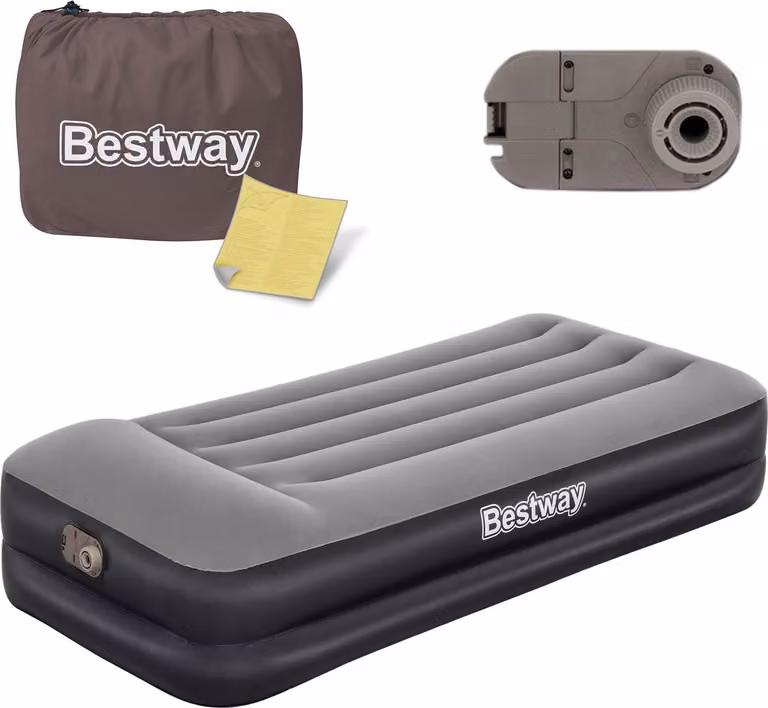 Materasso gonfiabile 191x97x46 cm con pompa elettrica incorporata Bestway 67401