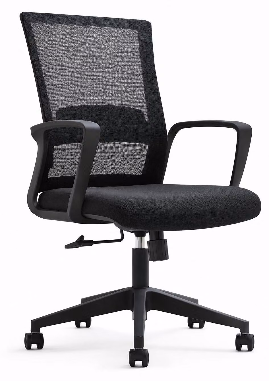 Sedia da ufficio ergonomica con schienale in rete e struttura robusta