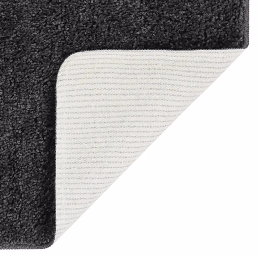 Tappeto Shaggy vidaXL Grigio Rettangolare Antiscivolo e Lavabile L: 200 cm, P: 290 cm – 2