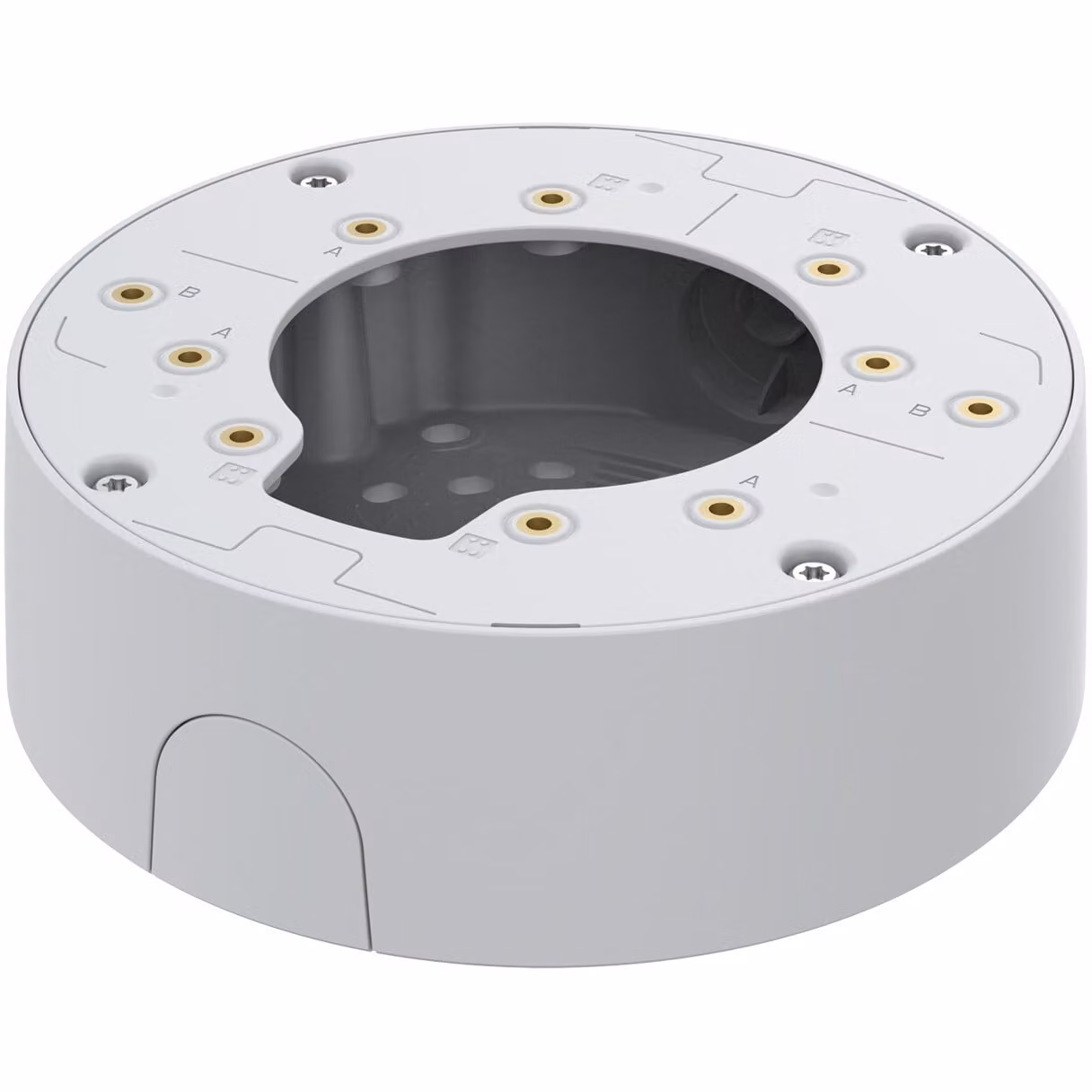 AXIS TP3603 - Adattatore per la gestione dei cavi della custodia della telecamera - per interni - per AXIS P3245, P3375, P3717, P3719, P3807, Q1700, Q1785, Q1786, Q1798, Q3515, Q3518, Q3527