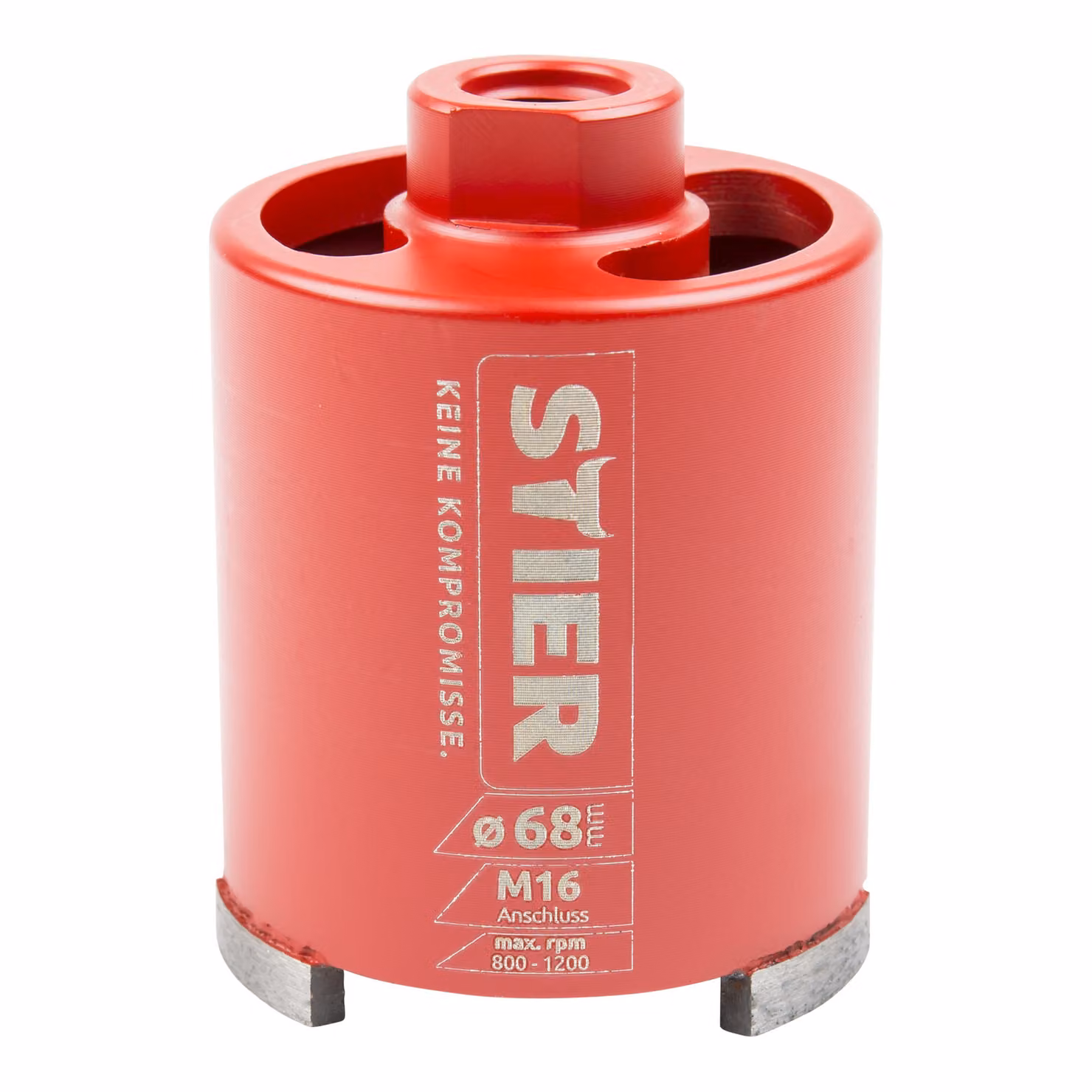 STIER Sega circolare universale Sistema DAS per aspirazione polveri M16, 82 mm, sega circolare, di perforazione per prese elettriche, punta per carotaggio