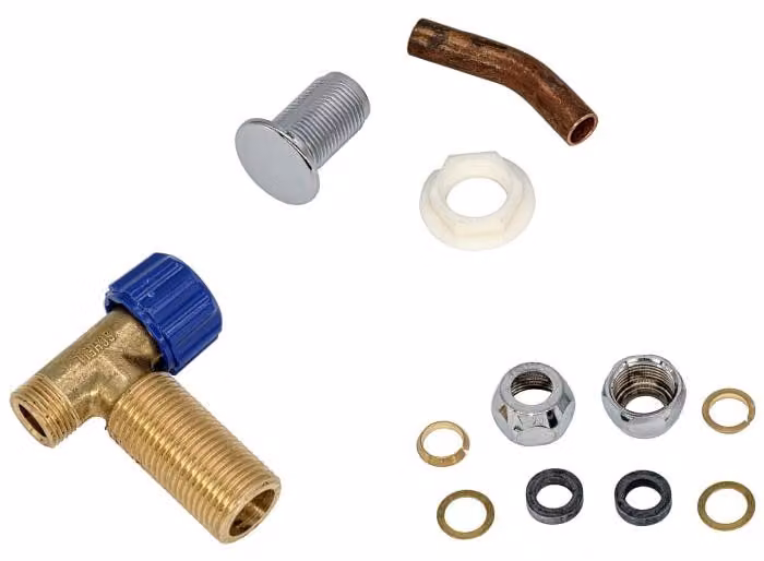 Set di montaggio Duravit per cassette con attacco centrale cromo