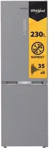 Frigorifero combinato a libera installazione Whirlpool WHK 26363 XP6E colore grigio con Holiday Mode