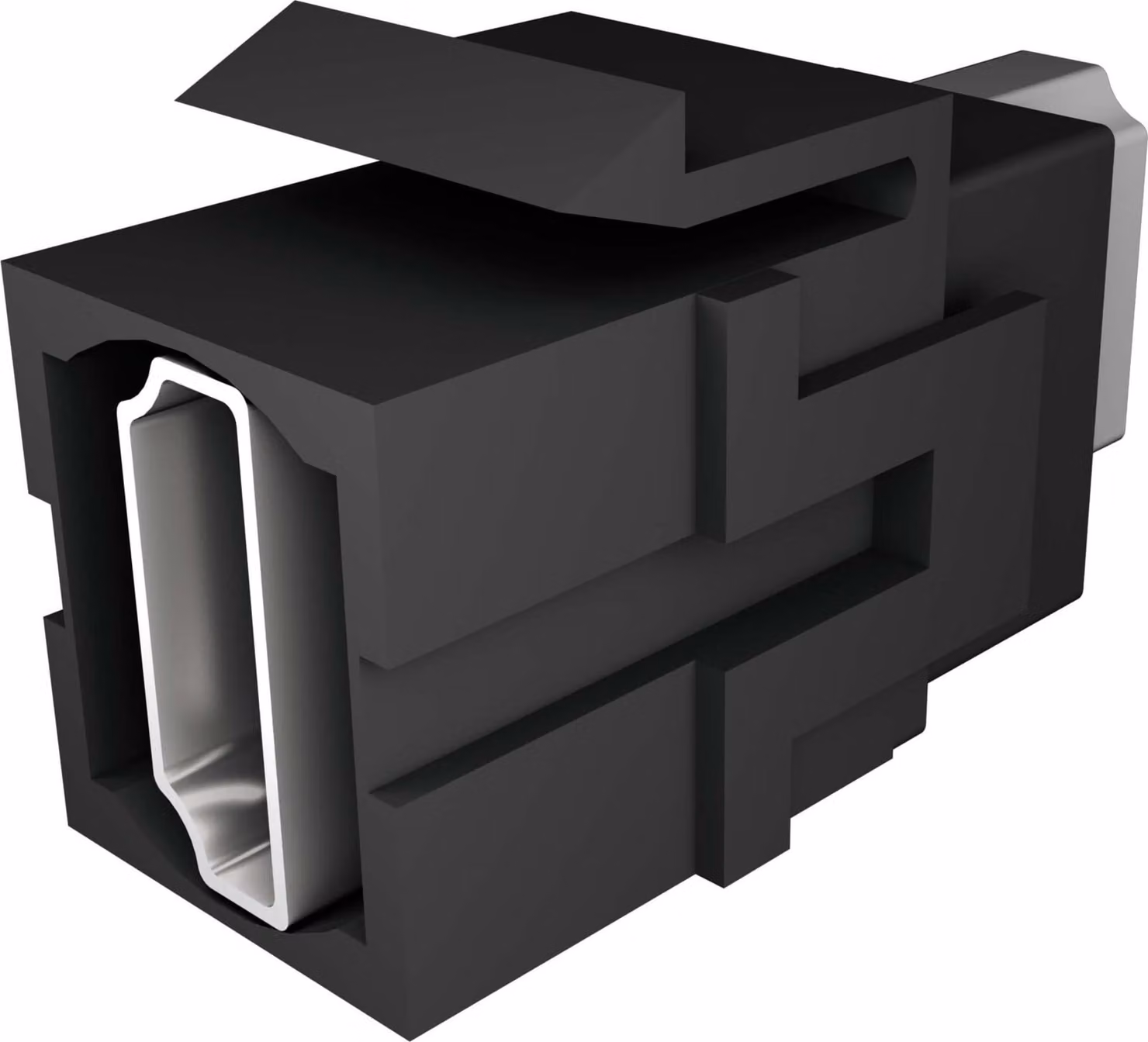 BACHMANN HDMI Keystone Buchse Buchseschwarz - 1 x HDMI 2.0