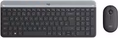 Combo Tastiera e Mouse Wireless Logitech MK470 Slim Grigio – 2
