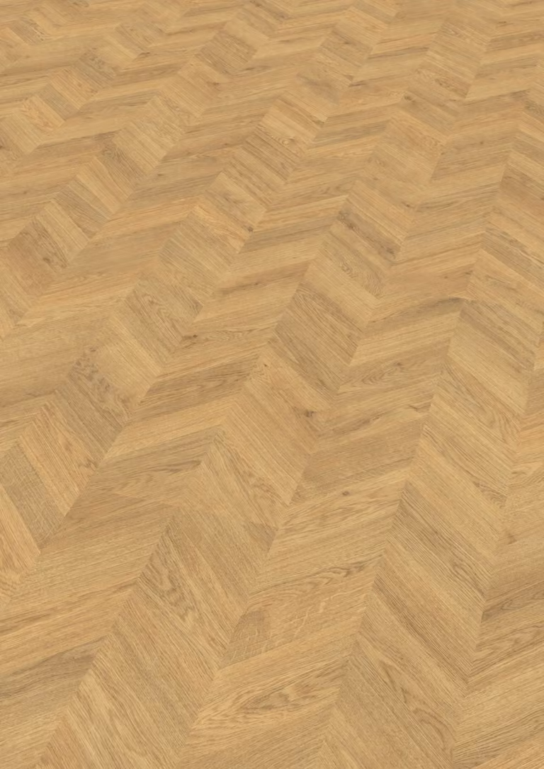 Pavimento laminato EGGER NatureSense* EL2923, finitura "Weinburg Eiche" (rovere chiaro), dimensioni 1292x327x8 mm