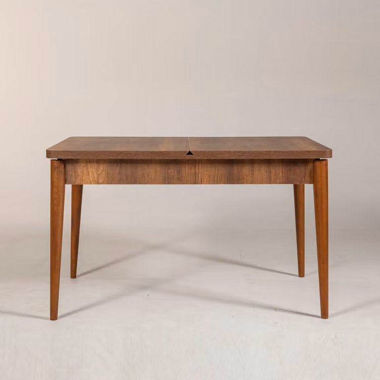 Skye Decor, Vina - Walnut, tavolo da pranzo, noce, 130 x 77 x 80 cm