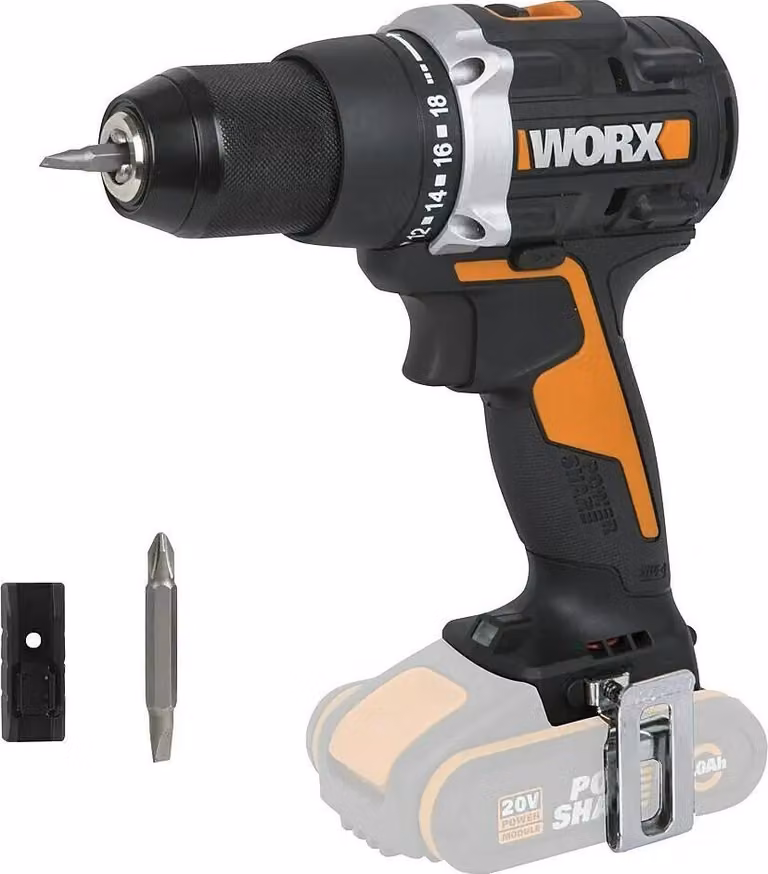WORX WX102.9 Trapano avvitatore a batteria 20V, senza batteria e caricabatterie