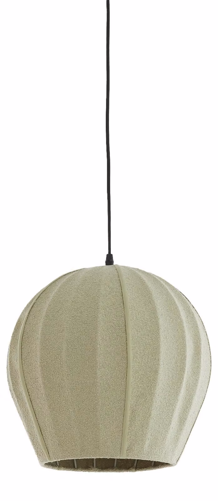 Lampada a sospensione - verde - Zagori - tessile - E27 - 2989576 - Light & Living