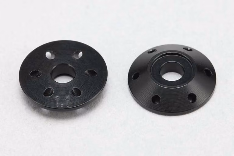 Pistoni per ammortizzatori a corsa lunga, inclinati (fori 1,1 mm x 6, confezione da 4 pezzi)