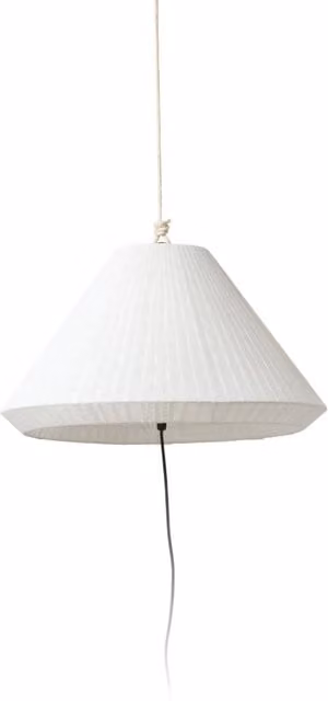 FARO BARCELONA 71584-05 - Saigon out Lampada Portatile e Sospensione Grigia/Bianco Opaco T70 Crema Hole cap