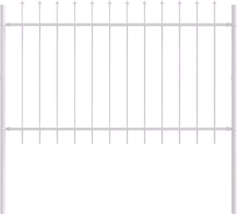Recinzione per Giardino Woerden Bianco 1,7 x 1 m