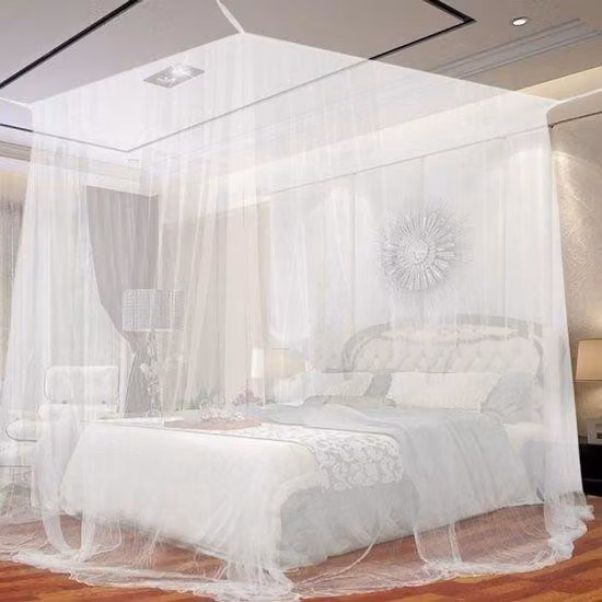 Ombrellone da giardino - 190x210x240 cm - Poliestere - Bianco