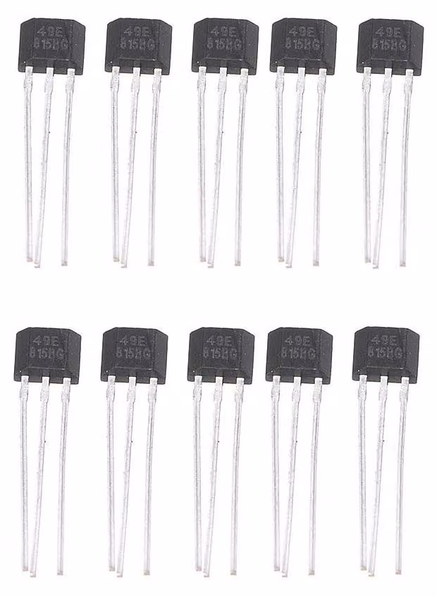 Sensore ad effetto Hall OH49E, interruttore lineare, dimensioni 1,3x0,4 cm