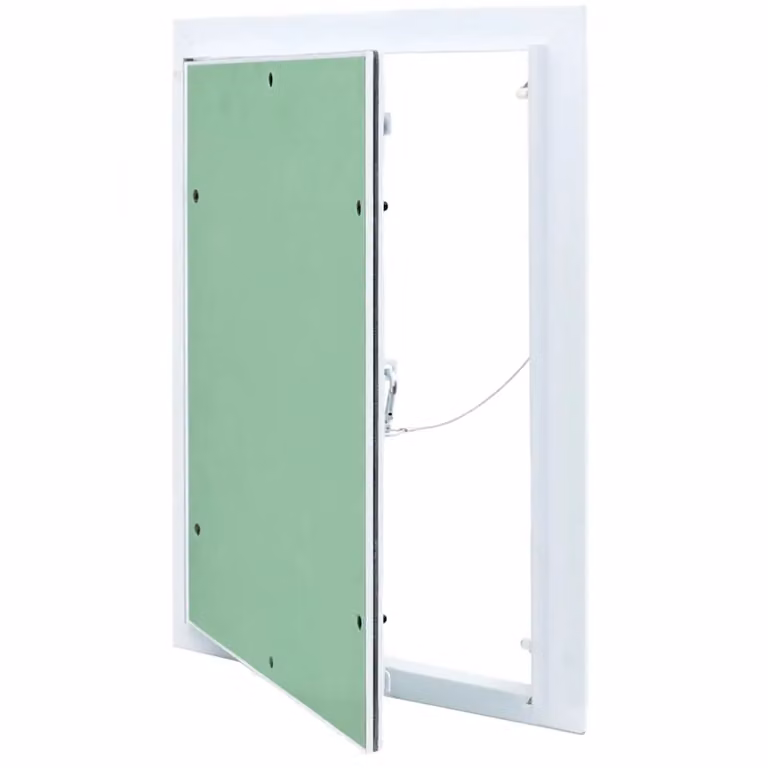 Pannello di accesso in alluminio vidaXL verde e argento L: 35 cm, H: 45 cm