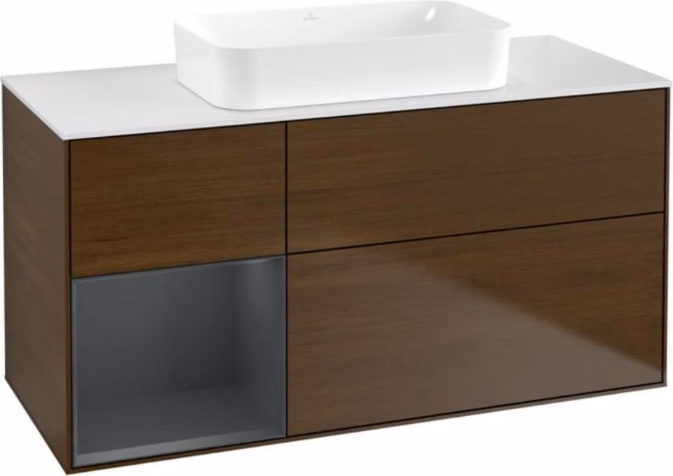 Mobiletto V&B Finion 120x60 cm, Reg li md bl. m Lac, wal ven