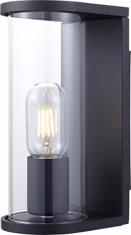 V-TAC Lampada LED da Giardino Cilindrica E27 Vetro Fumé IP44 – SKU 24088
