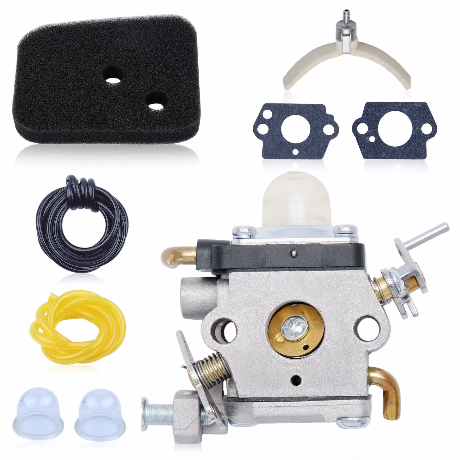Kit carburatore Solidchoice per trimmer da siepe e macchine da giardino