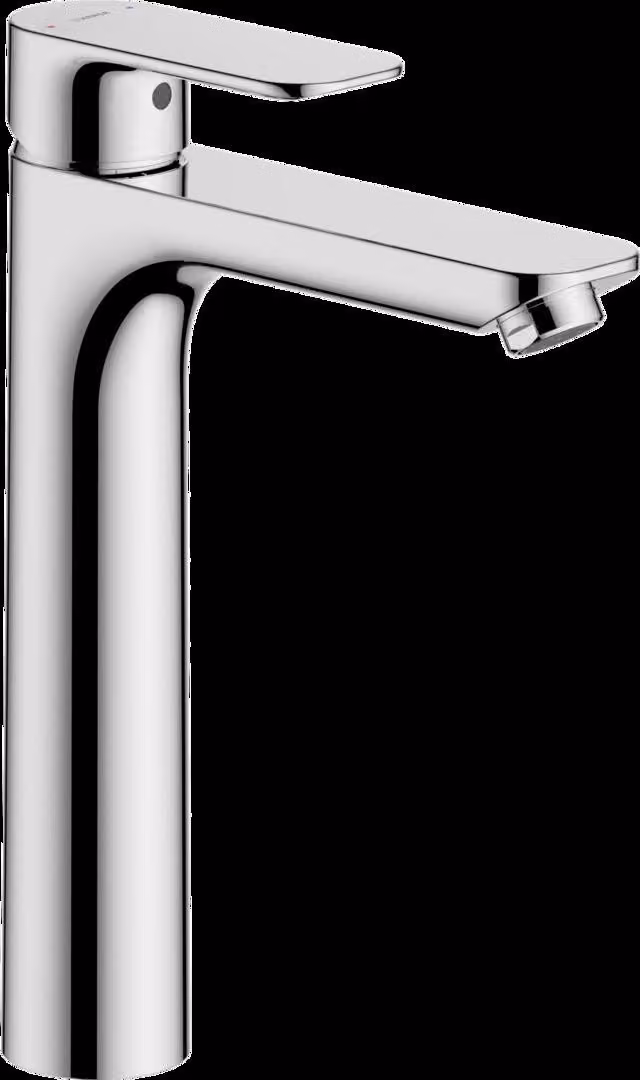 HANSA HANSABASIC Mitigeur de lavabo, saillie 150 mm, montage au sol, chromé, 55472203, 55472203