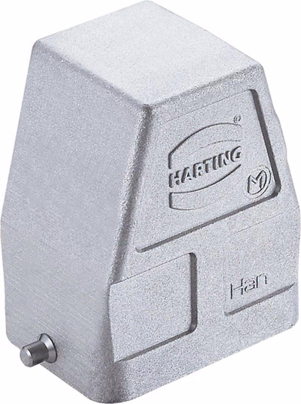 HARTING Han 6B EMC / High Temp Contenitore alto, 1xM25 uscita cavo laterale, per 1 staffa (nella parte inferiore)