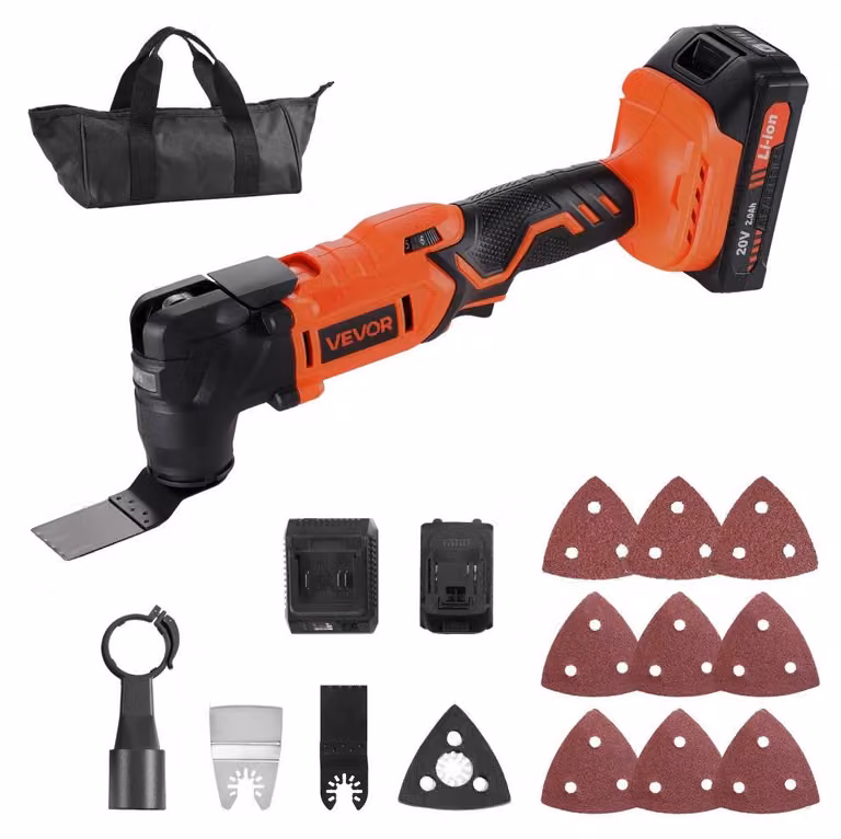 Multitool oscillante senza fili - 20 V - 6 velocità regolabili