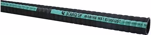 Tubo di scarico Thor in plastica nero, diametro 152 mm, lunghezza 10 m – 1