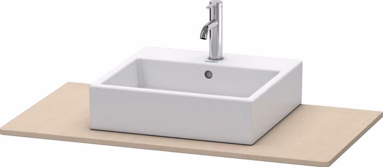 Console Duravit XSquare, 1 découpe, 1000x16x550mm, XS060E07575, XS060E07575