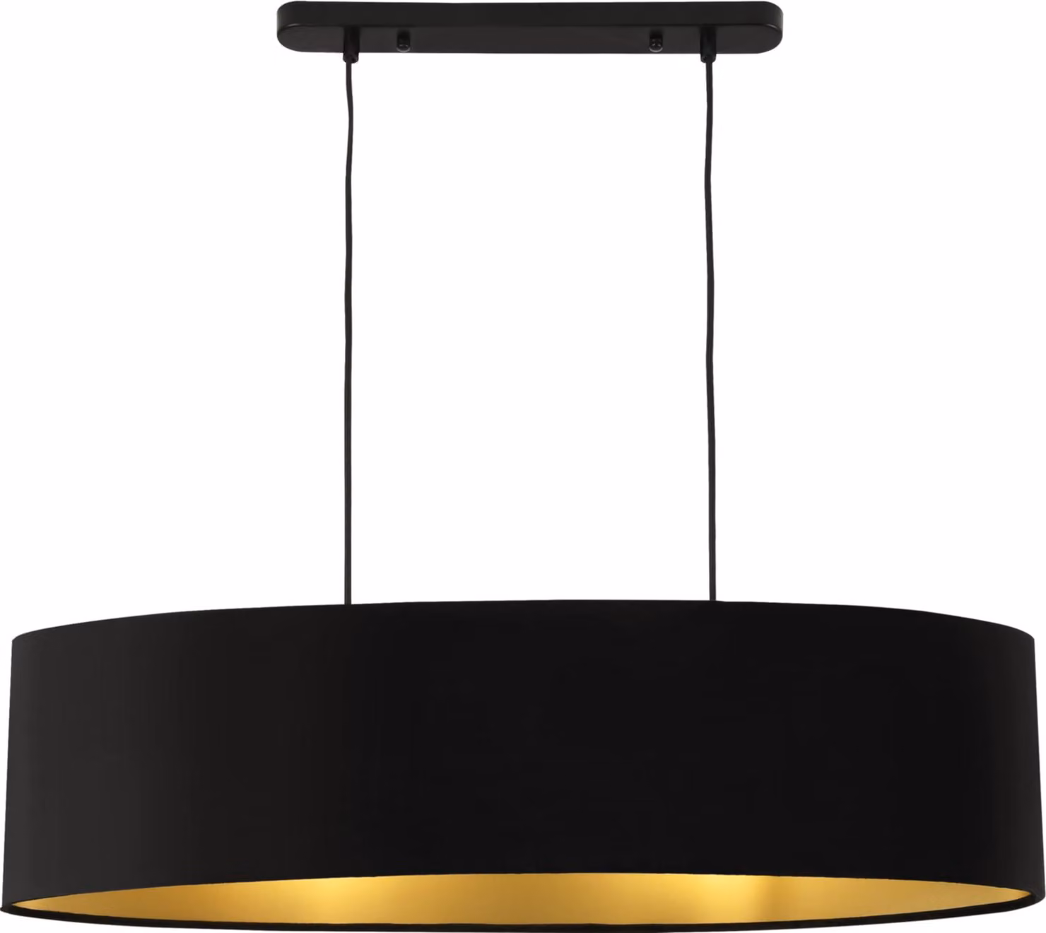 Lampada a sospensione di design Lampada a sospensione a 2 luci Lampada a sospensione Lampada in tessuto [lux.pro]