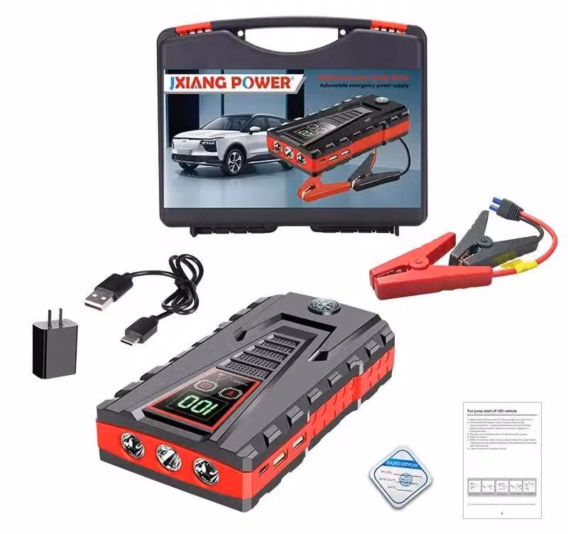 Avviamento automatico, compressore da 150 PSI, alimentazione di emergenza, batteria da 6000 mAh (semplice)