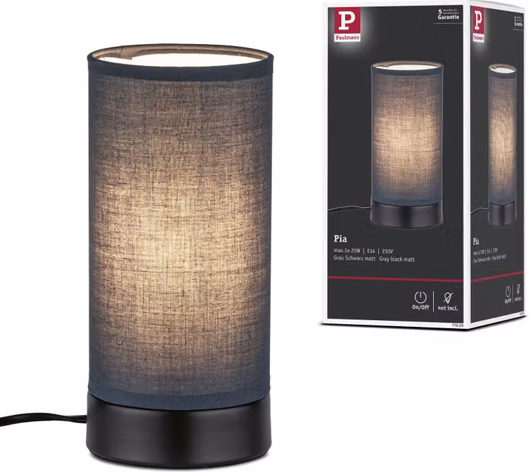 Lampada da tavolo Paulmann Pia