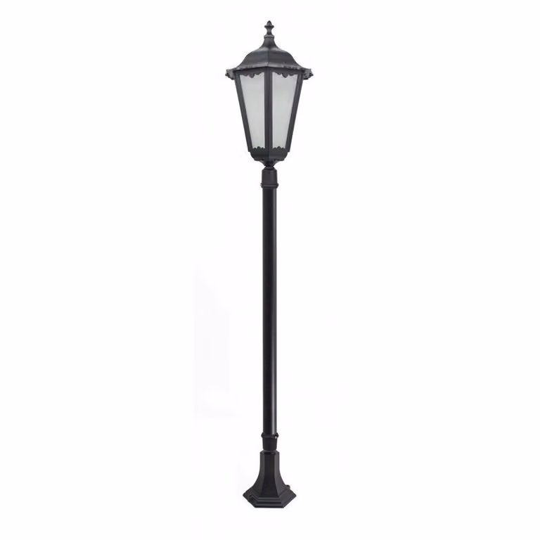 Lampada da giardino 170x30 cm 1xE27 nero IP43 SU-MA Retro K 5002/1/BD 45