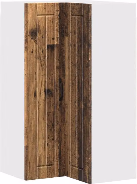 Armadio da cucina rettangolare moderno pratico stoccaggio 57 x 57 x 100 cm in legno multistrato legno antico 02_0054179