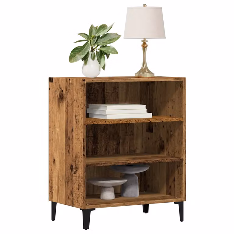 Credenza vidaXL in stile legno antico marrone con finitura opaca, L: 57 cm, P: 35 cm, H: 70 cm