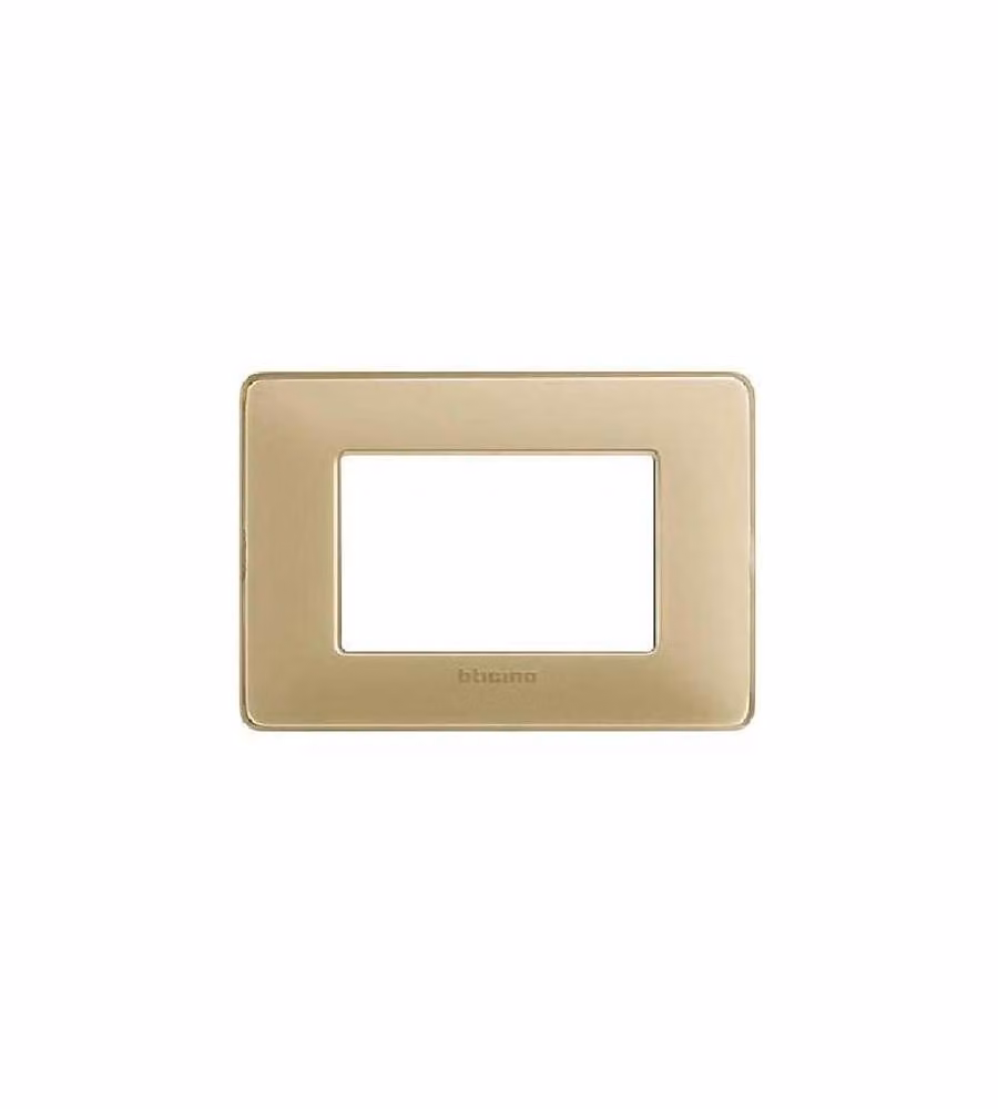 Bticino Placca Matix - Avorio - 3 Moduli