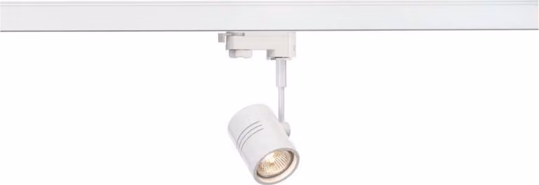 Corpo lampada BIMA I, bianco opaco, GU10, max. 50W, incl. adattatore 3P